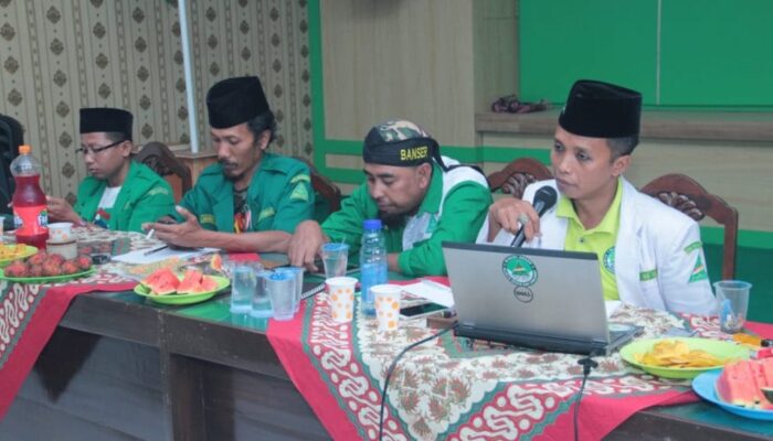 RAPAT PERSIAPAN DIKLAT DIROSAH ULA PC LMDS RIJALUL ANSOR KAB. MOJOKERTO 1 SORBANSANTRI.COM