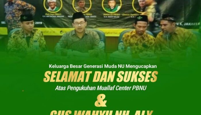 Muallaf Center PBNU telah resmi dikukuhkan 1 SORBANSANTRI.COM