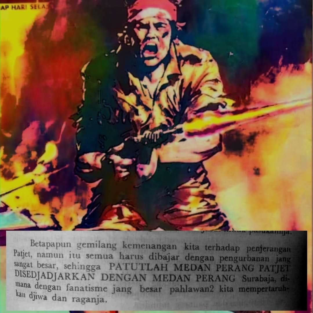 PERTEMPURAN PACET PEBRUARI 1949 SEDAHSYAT PERTEMPURAN SURABAYA. 2 SORBANSANTRI.COM