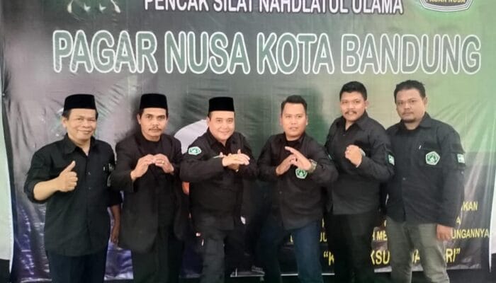 H. Erwin SE Dipilih Secara Aklamasi Jadi Ketua PC Pagar Nusa Kota Bandung 1 SORBANSANTRI.COM