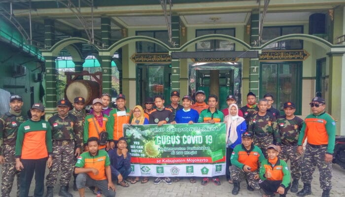 Team GUGUS COVID-19 PCNU MOJOKERTO amankan MOJOKERTO DARI CORONA 1 SORBANSANTRI.COM