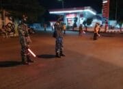 PENGAMANAN MALAM TAKBIRAN MUSIM PANDEMI COVID-19 OLEH ANSOR BANSER PACET 3 SORBANSANTRI.COM