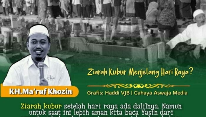 Ziarah Kubur dan Silaturahmi Setelah Shalat Id 1 SORBANSANTRI.COM