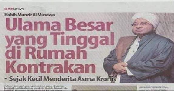 Ulama Besar yang Tinggal di Rumah Kontrakan 2 SORBANSANTRI.COM