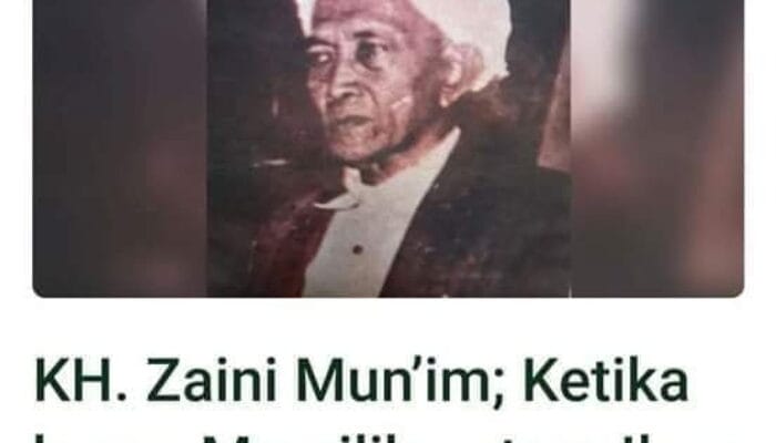 KH. ZAINI MUN'IM; SAAT HARUS MEMILIH ANTARA ILMU DAN EMAS 1 SORBANSANTRI.COM
