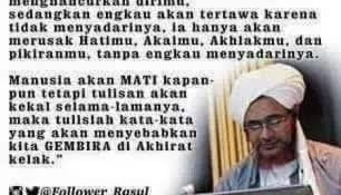 Pesan Al-Habib Umar Bin Hafidz Tentang Sosmed 1 SORBANSANTRI.COM