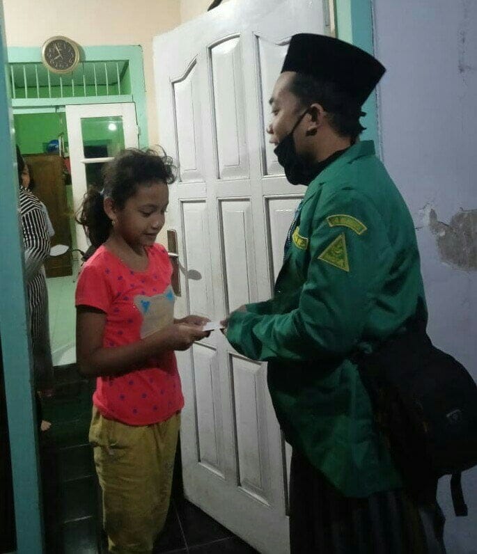 GP ANSOR CANGGU JETIS MOJOKERTO TETAP BERBAGI DI TENGAH PANDEMI 2 SORBANSANTRI.COM