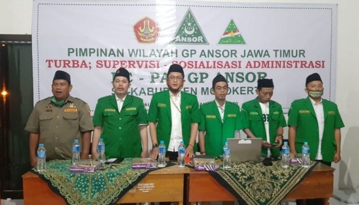 TURBA SUPERVISI SOSIALISASI ADMINISTRASI PC - PAC GP ANSOR SE-KABUPATEN MOJOKERTO 1 SORBANSANTRI.COM