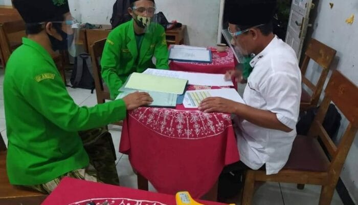 KEJAR PERSIAPAN AKREDITASI, PAC ANSOR KARANGLEWAS ADAKAN BIMBINGAN ADMINISTRASI 1 SORBANSANTRI.COM