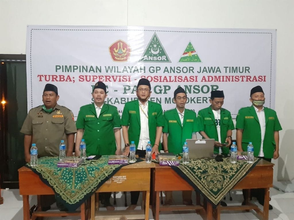 TURBA SUPERVISI SOSIALISASI ADMINISTRASI PC - PAC GP ANSOR SE-KABUPATEN MOJOKERTO 2 SORBANSANTRI.COM