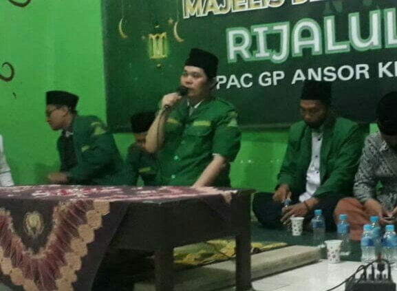 Pelantikan pengurus ranting GP ANSOR se kec jetis mojokerto 3 SORBANSANTRI.COM