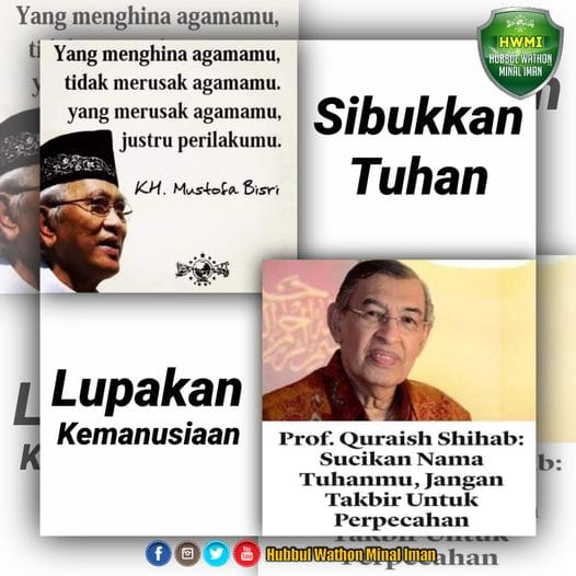 YANG MENGHINA AGAMAMU, TIDAK MERUSAK AGAMAMU, YANG MERUSAK AGAMAMU JUSTRU PERILAKU MU 2 SORBANSANTRI.COM