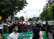 1000 KADER ANSOR BANSER RA BANYUMAS LONGMARCH PERINGATI HARI PAHLAWAN 24 SORBANSANTRI.COM