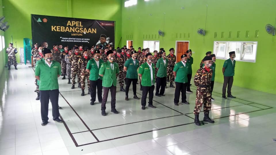 ANSOR, MELALUI PASUKAN BANSERNYA KEMBALI HADIR UNTUK KEUTUHAN NKRI MELALUI APEL KEBANGSAAN VIRTUAL 17 SORBANSANTRI.COM