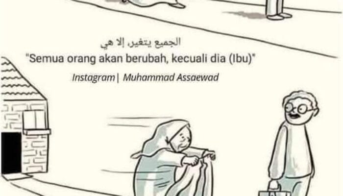 Seorang ibu tua menceritakan pengalamannya 1 SORBANSANTRI.COM