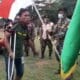 Semangat 2 sahabat ikuti Diklatsar Banser Ngoro di Akhir Tahun 2020, patut diacungi jempol 5 SORBANSANTRI.COM