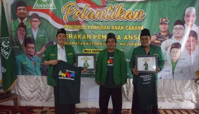 PAC GP Ansor Kutorejo : Gelar Pelantikan Pengurus Baru periode 2021-2023 1 SORBANSANTRI.COM