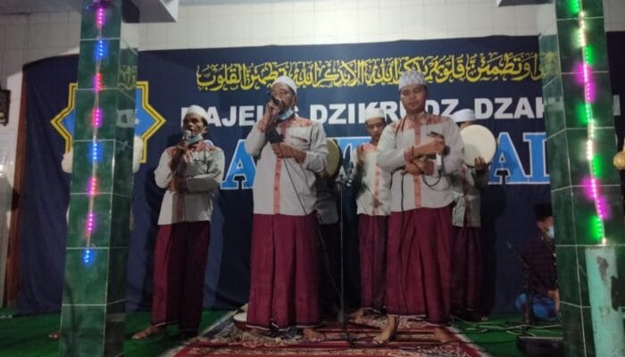 PENUTUPAN SEMAAN DAN MAJLIS DZIKIR RANTING SEDATI KEC.NGORO, MOJOKERTO 1 SORBANSANTRI.COM
