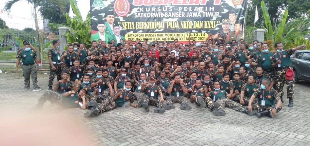 Apel Penutupan SUSPELAT 1 di Gedung PCNU kabupaten Mojokerto 6 SORBANSANTRI.COM