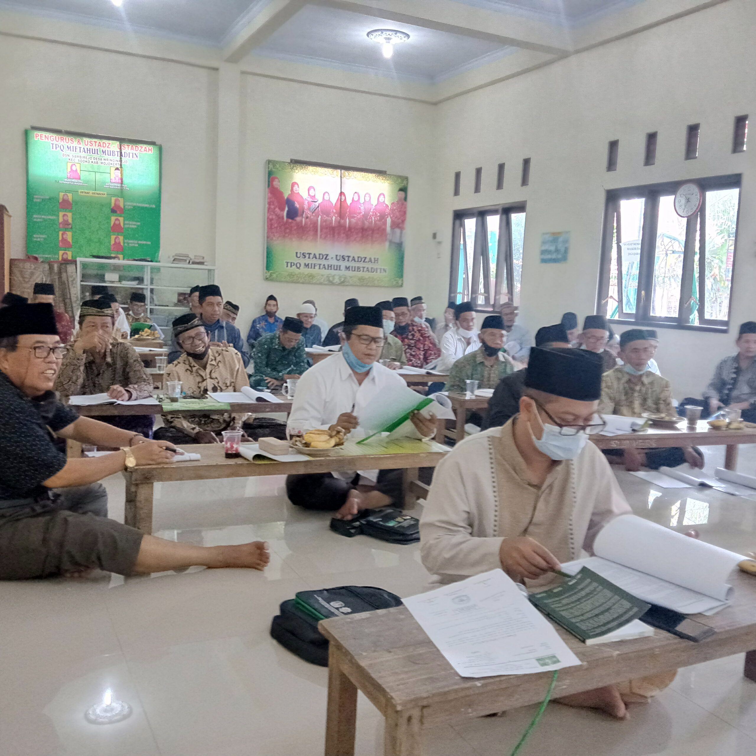 MWCNU Sooko Gelar Musker Ke-II Upaya Konsolidasi, Koordinasi dan Kinerja Berbagai Program NU 2 SORBANSANTRI.COM