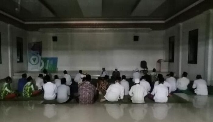 PEMBUKAAN AGENDA LAILATUL IJTIMA' MWC NU JETIS MOJOKERTO 1 SORBANSANTRI.COM