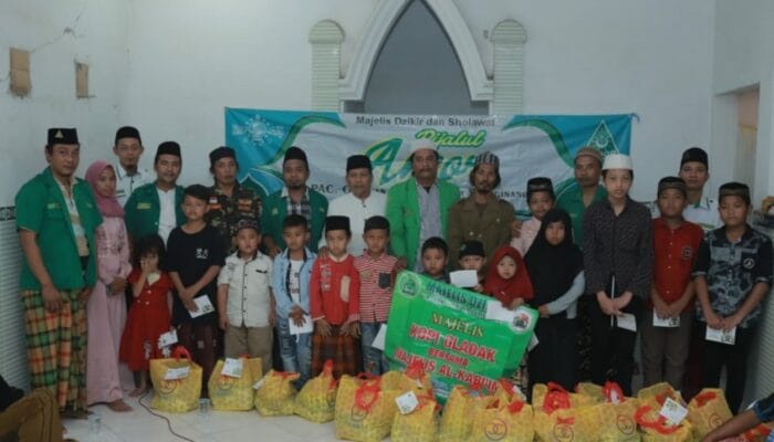 KOLABORASI PAC GP ANSOR WRINGINANOM DAN MAJELIS AL KARIM BERDZIKIR, BERSHOLAWAT, SANTUNAN YATIM PIATU 1 SORBANSANTRI.COM