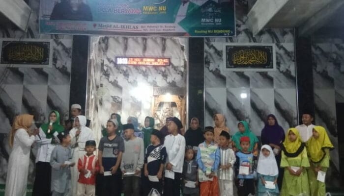 LAZISNU SEMARAKAN LAILATUL IJTIMA' MWCNU JETIS MOJOKERTO 1 SORBANSANTRI.COM
