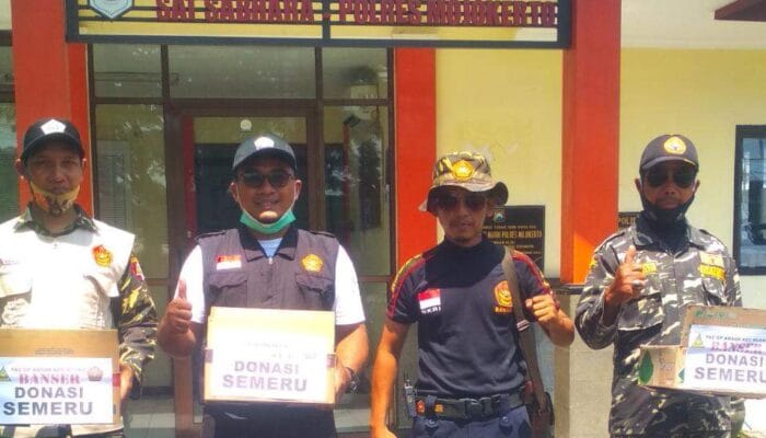 Satkoryon Banser PAC Ngoro Langsung Sat-Set Galang Dana Donasi Buat Korban Erupsi Semeru 1 SORBANSANTRI.COM
