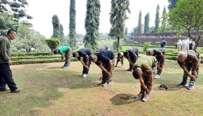 Mencetak Kader Pasukan Yang Elit Satkoryon Banser PAC Ngoro Gelar Latber PBB 1 SORBANSANTRI.COM