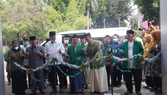 Prosesi Pelantikan Pengurus NU dan Klinik Kesehatan Ar Rahmah Ngoro 1 SORBANSANTRI.COM