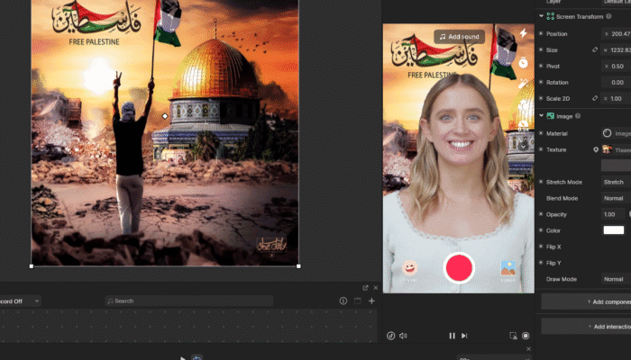 Sorban Santri Luncurkan Aplikasi Efek "Free Palestina" di TikTok 1 SORBANSANTRI.COM