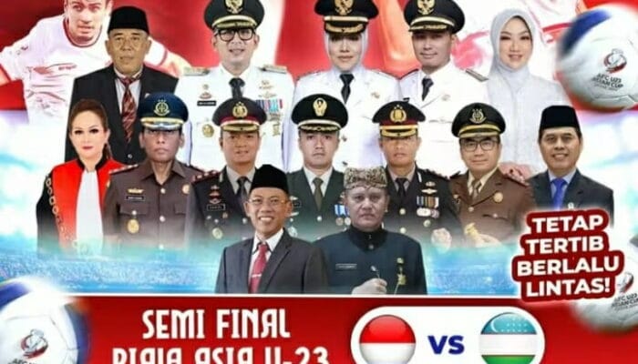 Kontroversi Poster Nobar Timnas Indonesia: Kehadiran Pejabat di Sorotan 1 SORBANSANTRI.COM