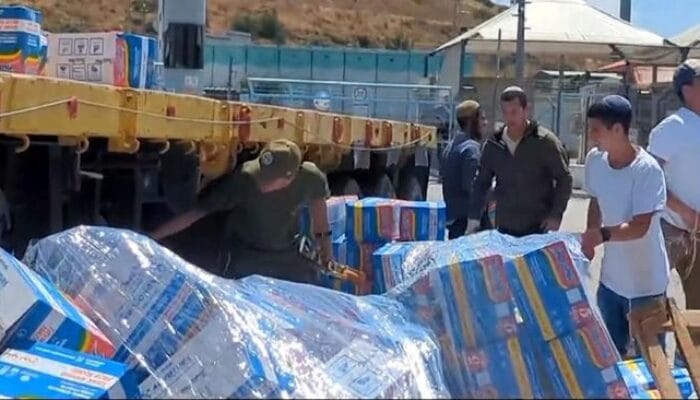Warga Israel Rusak Bantuan Indomie untuk Gaza 1 SORBANSANTRI.COM