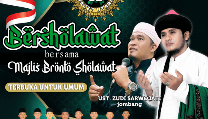 Meriahkan HUT RI ke-72, Warga Pacet Nggapuk Gelar Sholawatan Spektakuler! 1 SORBANSANTRI.COM