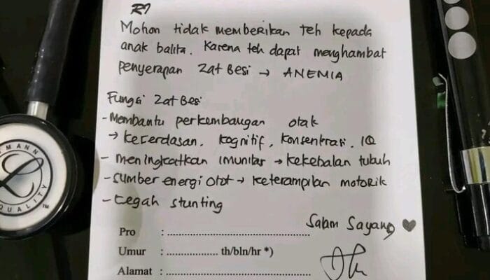 Fakta-fakta di Balik Viral Imbauan Tak Beri Teh pada Anak, Beneran Berbahaya? 1 SORBANSANTRI.COM