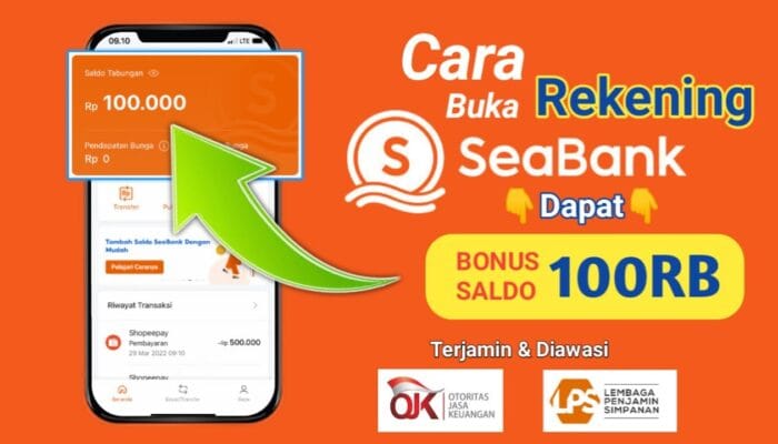 Hubungkan Akun Shopee dengan SeaBank, Biar Keuangan Gak Ribet! Bonus Menanti! 1 SORBANSANTRI.COM