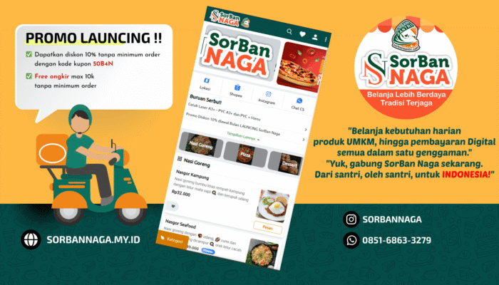 Warung & UMKM Bisa Go Digital Tanpa Biaya, Tim Ini Siap Datangi Anda! 1 SORBANSANTRI.COM